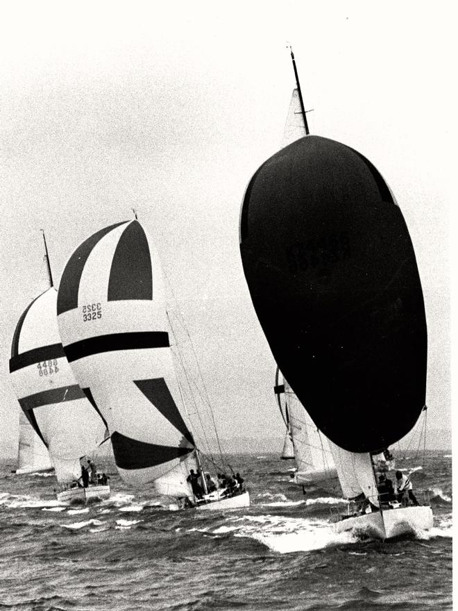 Swuzzlebubble III competing in the 1981 Admirals Cup © NZ Yachting